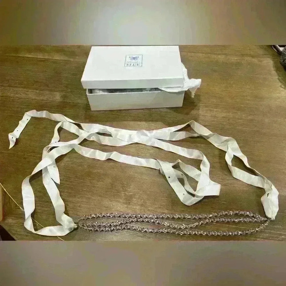 Wedding bridal belt sash - Picture 1 of 2